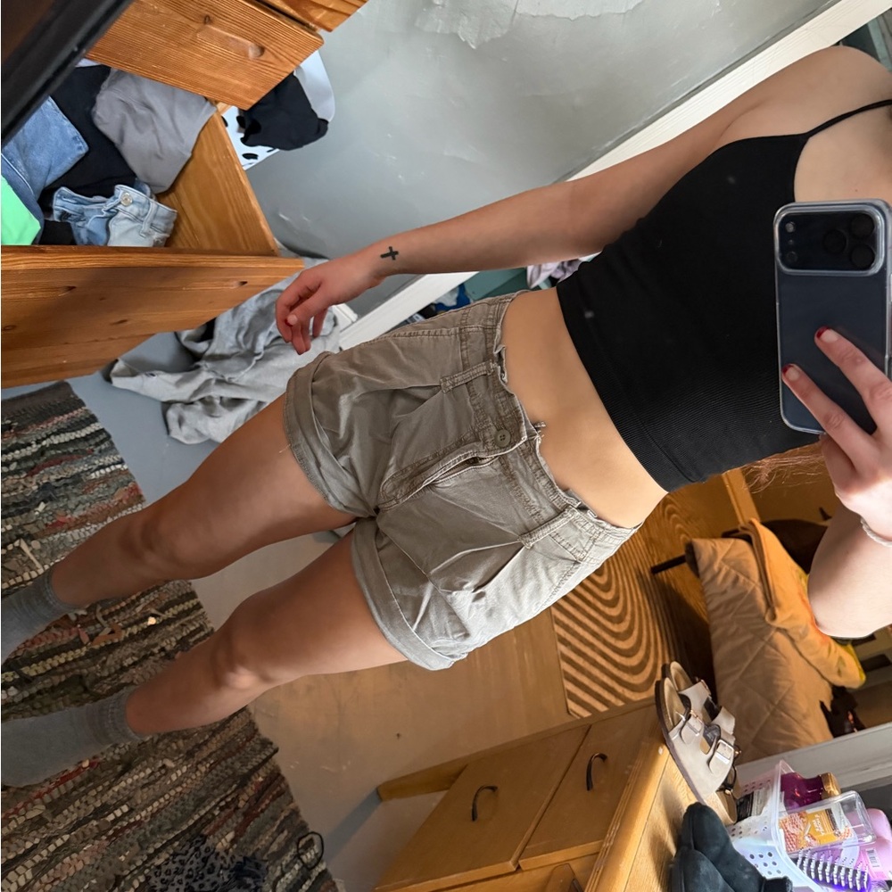 Marshalls Beige Cargo Shorts